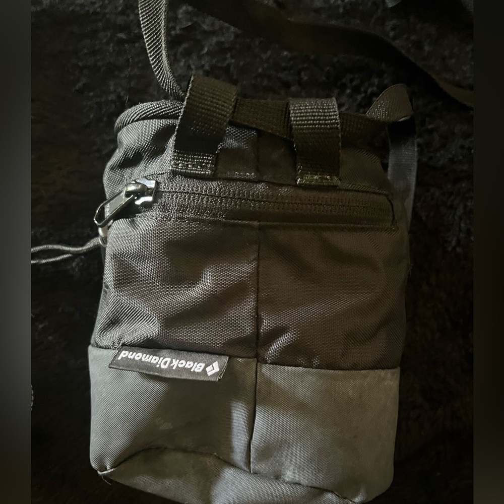 Black diamond chalk bag
